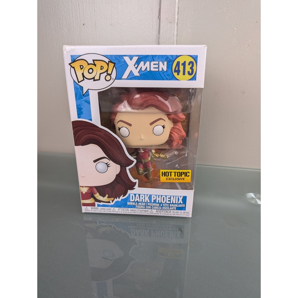 Funko Pop Marvel X-Men Dark Phoenix 413 Hot Topic Exclusive non mint